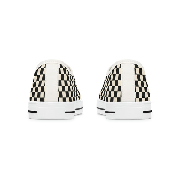 RACER CHECK BB - Women's Low Top Sneakers White Sole