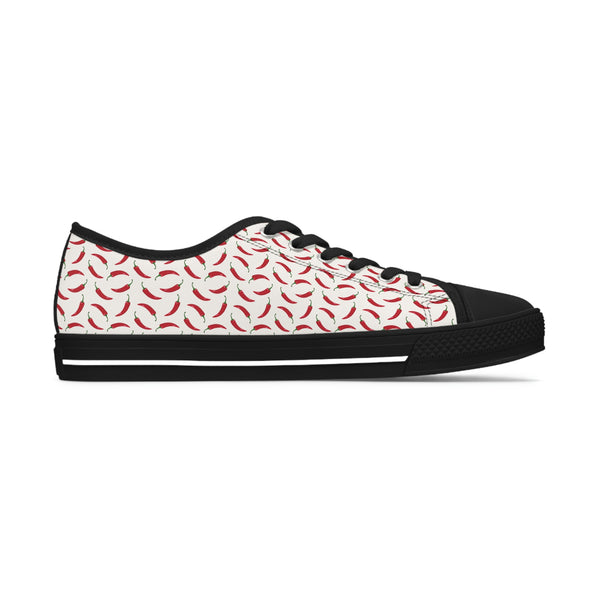 RED HOT CHILI - Women's Low Top Sneakers Black Sole