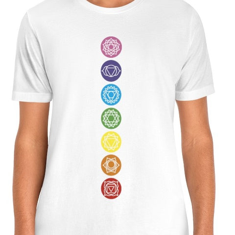 SEVEN CHAKRAS - Unisex Jersey Tee