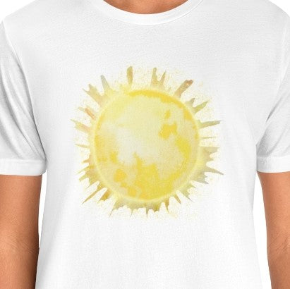 SHINING SUN STAR - Unisex Jersey Tee