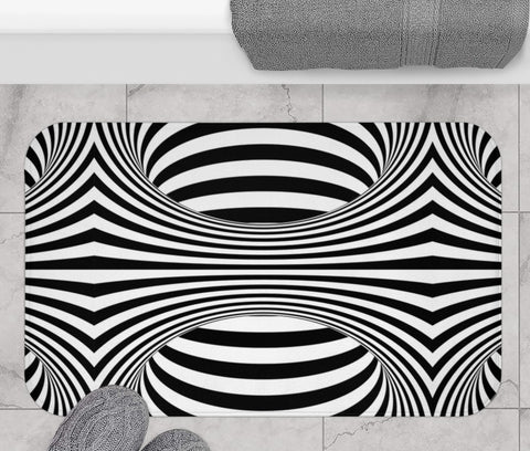 SPIRAL GRAPHIC ILLUSION - BATH MAT