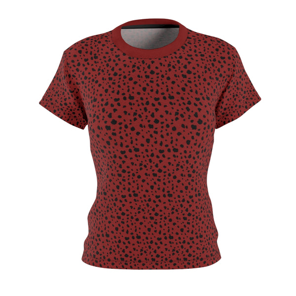 SPOTTED RED & BLACK - Tee