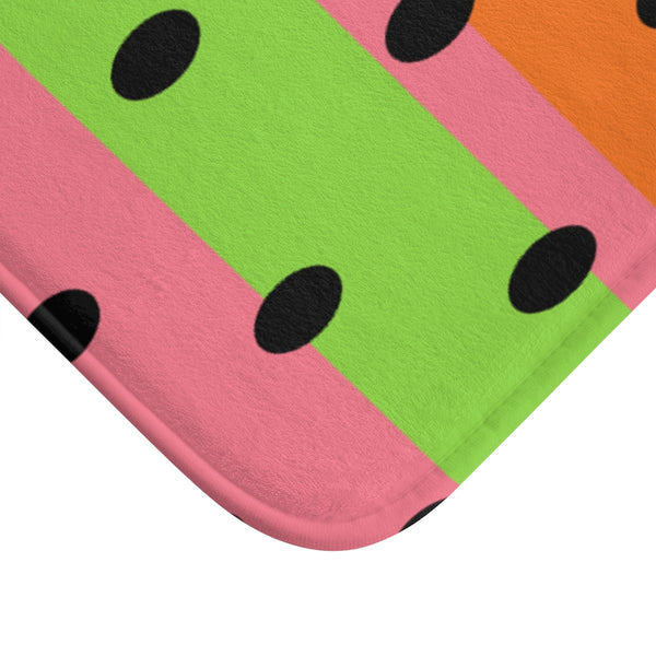 STRIPED POLKA DOTS - BATH MAT