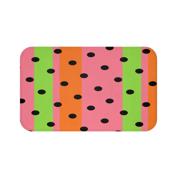 STRIPED POLKA DOTS - BATH MAT