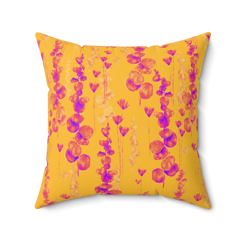 SUCCULENT PINK - Square Pillow