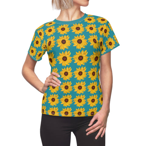 SUNFLOWERS & BLUE - Tee