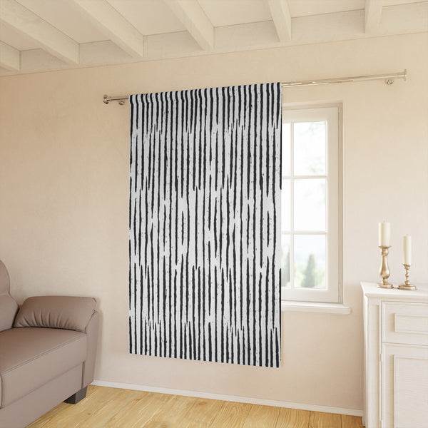 Samuel Jessurun de Mesquita STRIPED PRINT - BLACKOUT Window Curtain