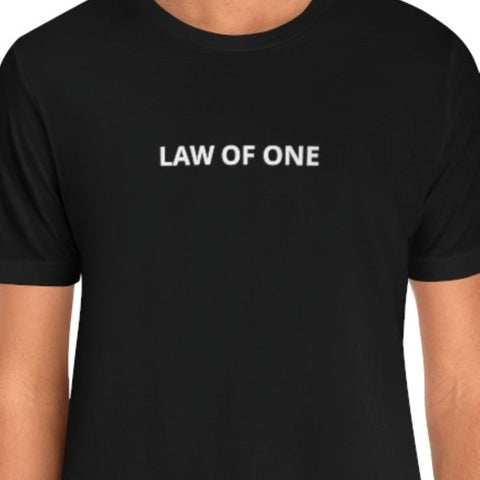 THE LAW OF ONE - Unisex Jersey Sleeve Tee