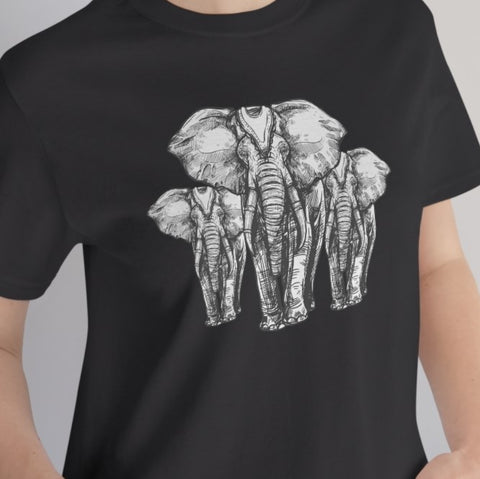 WHITE ELEPHANTS - Unisex Jersey Tee