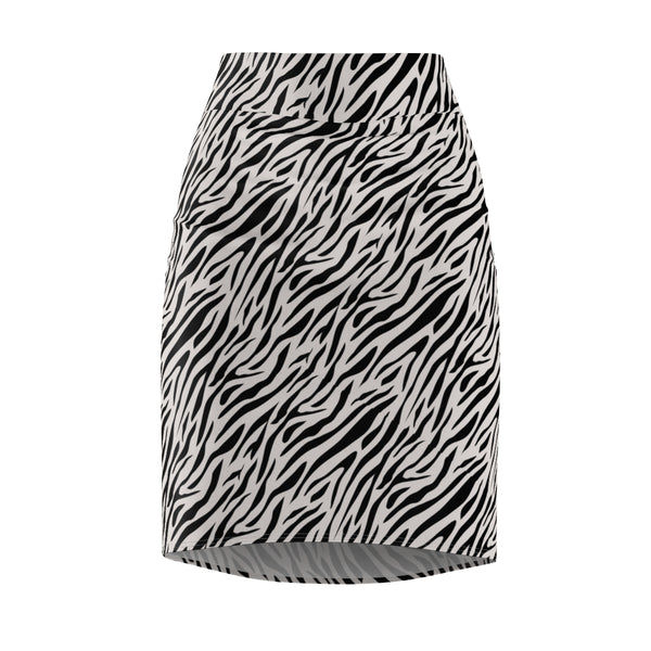 ZEBRA BB BLACK & WHITE - Pencil Skirt