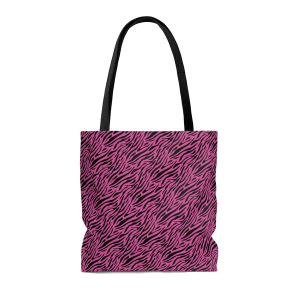 ZEBRA BLACK & HOT PINK - Tote Bag