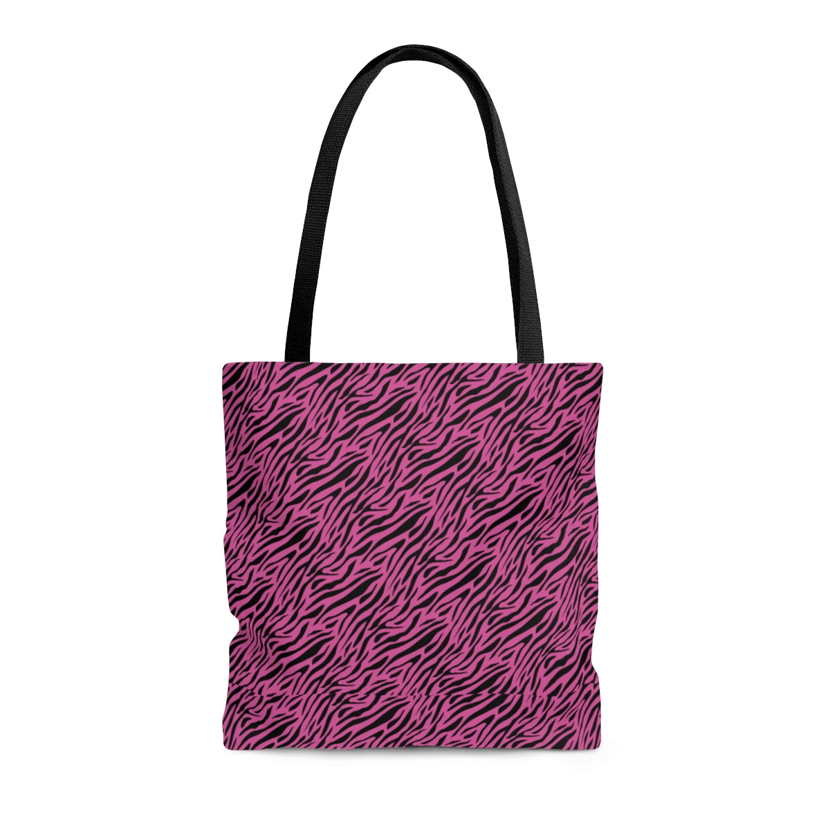 ZEBRA BLACK & HOT PINK - Tote Bag