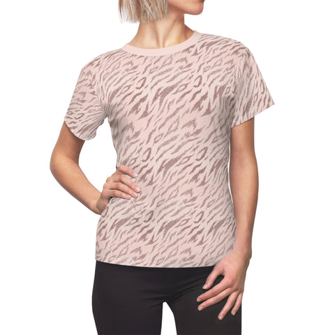 ZEBRA SHIMMERY OLD ROSE - Tee